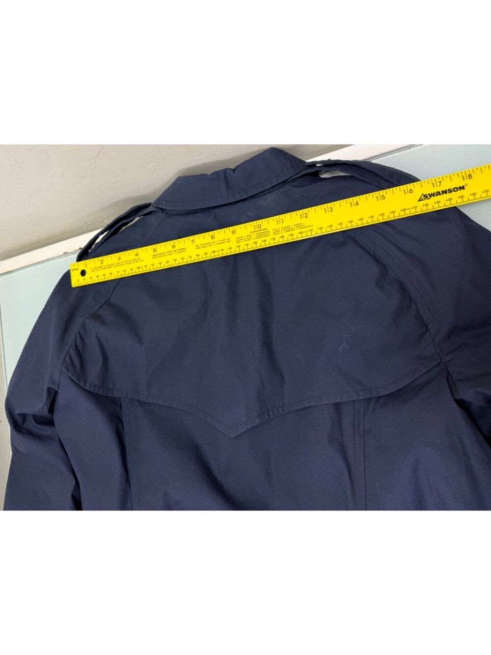 DSCP Military Trench Coat Women's 14 Long All Weather Removable Liner Air Force - Picture 11 of 14